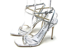 Calvin Klein Tegin Strappy Heeled Dress Sandal (Women's) - Silver - Sz 8 M