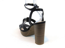 Journee Collection Mandilyn Platform Sandal (Women's) - Black - Sz 9.5