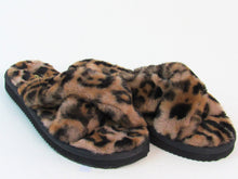 Micael Kors Lala Faux Fur Slipper (Women's) - Leopard Print - 8 M
