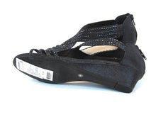 Charter Club Ginifur Wedge Sandal (Women's) - Black - Sz 8 M