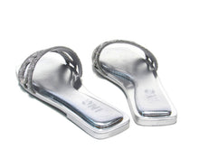 I.N.C. International Concepts Hannahh Slide Sandal (Women's) - Silver - Sz 6.5 M