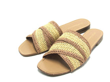 BCBGeneration Krystin Flat Slide Sandal (Women's) - Natural/Tan - Sz 9 M