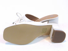 GC Shoes Adison Heeled Slide Sandal (Women's) - White - Sz 7.5 M