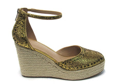 Thalia Sodi Mika Ankle-Strap Platform Wedge Sandal (Women's) - Gold - Sz 10