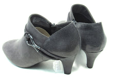 Karen Scott Melanni Faux Suede Dress Ankle Boot (Women's) - Grey - Sz 11 M