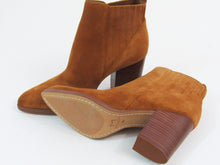 Marc Fisher Alva Women's Ankle Boot - Suede Cognac - Sz 8 US; 38 EU