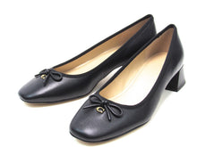 Coach Ava Ballet Block Heel Pump (Women's) - Black - Sz 8 B