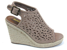 Madeline Girl Verve Platform Wedge Sandal (Women's) - Woodsmoke - Sz 6 M
