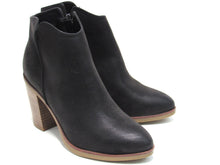 MIA Barby Block Heel Bootie (Women's) - Black - Sz 6 M