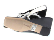 Schutz Lauryn Slip-On Dress Wedge Sandal (Women's) - Black - Sz 7 B