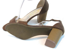 Sugar Machelene Dress Heel Sandal (Women's) - Cognac - Sz 9 M