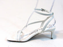 Calvin Klein Iryna Strappy Kitten Heel Sandal (Women's) - White - Sz 8 M