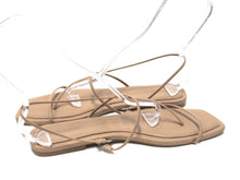 Steve Madden Lynley Slingback Flat Sandal (Women's) - Natural - Sz 11 M