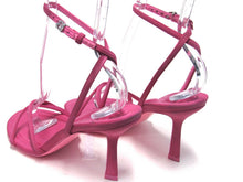 Alexander Wang Dahlia Strappy Heeled Sandal (Women's) - Pink - Sz 6 M