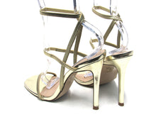 Steve Madden Nectur Strappy Heeled Sandal (Women's) - Gold - Sz 7 M