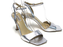 Badgley Mischka Cady Ankle Strap Sandal (Women's) - Silver - Sz 8.5 M