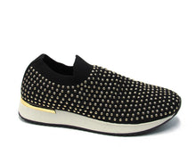 Kenneth Cole Reaction Cameron Stud Fashion Sneaker (Women's) - Black - Sz 7.5 M