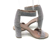 Jeffrey Campbell Lindsay Block Heeled Sandal (Women's) - Silver - Sz 8 M