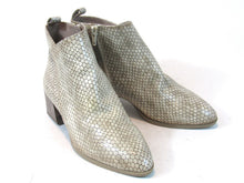 Hispanitas Embossed Patent Pointed Toe Bootie (Women's) - Natural - Sz 37.5 EU