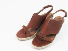 SoftWalk Hudson Espadrille Wedge Sandal (Women's) - Toffee - 9 1/2 M