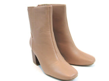 Journee Collection Maize Block Heel Ankle Boot (Women's) - Nude - Sz 10 M