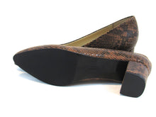 Trotters Kari Mid-Heel Pump (Women's) - Brown - Sz 11 N
