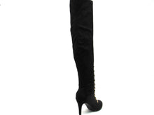 Journee Collection Trill Over The Knee Boot (Women's) - Black - Sz 7.5 M