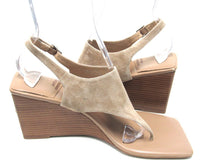Jeffrey Campbell Midsummer T-Strap Wedge Sandal (Women's) - Natural - Sz 10 M