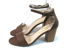 Sugar Machelene Dress Heel Sandal (Women's) - Cognac - Sz 9 M