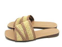 BCBGeneration Krystin Flat Slide Sandal (Women's) - Natural/Tan - Sz 9 M