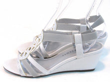 Karen Scott Denice Slingback Wedge Sandal (Women's) - Silver - Sz 9 M