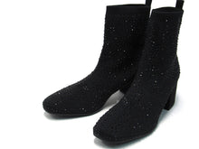 Kenneth Cole Rida Stretch Jewel Dress Bootie (Women's) - Black - Sz 9.5 M
