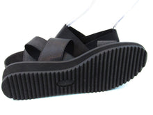 Anne Klein Mayla Slingback Wedge Sandal (Women's) - Black - Sz 10 M