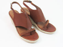 SoftWalk Hudson Espadrille Wedge Sandal (Women's) - Toffee - 9 1/2 M