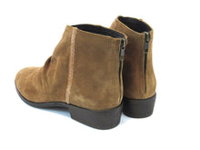 Journee Signature Bree Bootie  (Women's) - Suede Cognac - Sz 10 M