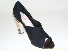 Plenty by Tracy Reese Women's Dania Open Toe Criss Cross Pump - Black - 38.5 EU