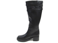 Marc Fisher Dariya Knee-high Leather Riding Boot (Women's) - Black - Sz 8 M