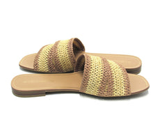 BCBGeneration Krystin Flat Slide Sandal (Women's) - Natural/Tan - Sz 9 M