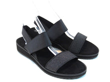 Anne Klein Mayla Slingback Wedge Sandal (Women's) - Black - Sz 10 M
