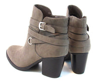 Style & Co Zolaa Block Heel Bootie (Women's) - Taupe - Sz 6.5 M