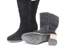 Lucky Brand Bonnay Knee-high Block Heel Boot (Women's) - Black - Sz 7.5 W - XWC