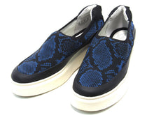 Franco Sarto L-Lin Platform Fashion Sneaker (Women's) - Blue/Black - Sz 8 M