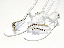 Olivia Miller Tramore Ankle-Strap Jelly Sandals (Women's) - White - Sz 8 M