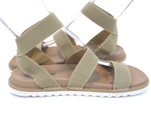 Olivia Miller Nicola Flat Sandal (Women's) - Biege - Sz 9 M