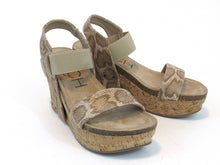 Beach by Matisse Point Break Wedge Sandal (Women's) - Natural - Sz 8 M