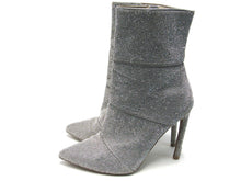 Steve Madden Winona Mid-calf High Heel Boot (Women's) - Silver - Sz 9.5 M