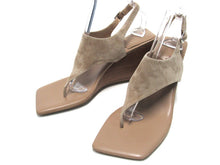 Jeffrey Campbell Midsummer T-Strap Wedge Sandal (Women's) - Natural - Sz 10 M