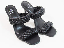 INC Lyra Braided Sandal (Women's) - Black - 7.5;  EU 38
