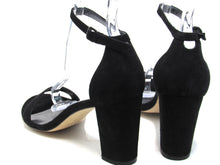Stuart Weitzman Nearlynude Block Heeled Sandals (Women's) - Black - Sz 8.5 M