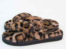 Micael Kors Lala Faux Fur Slipper (Women's) - Leopard Print - 8 M